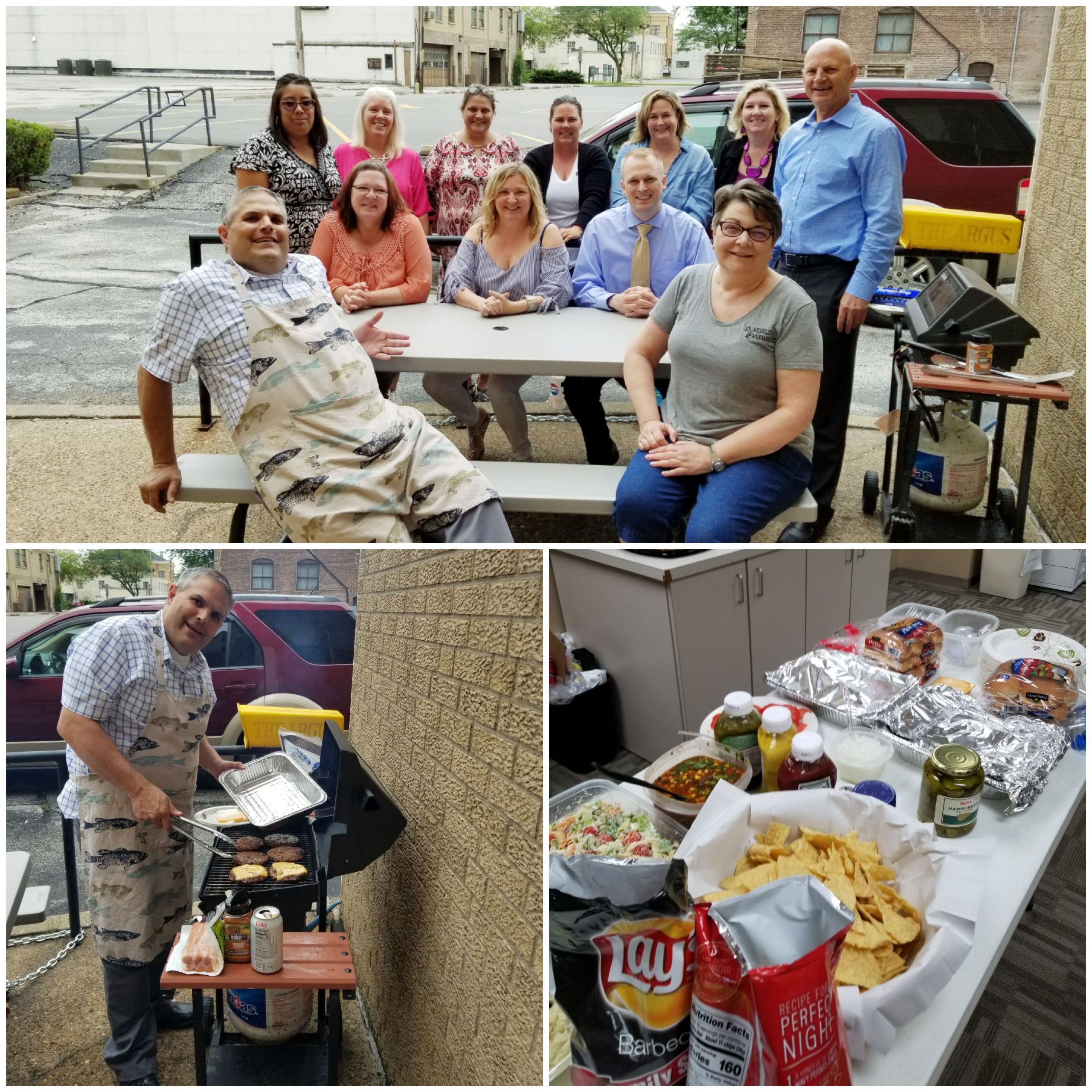 Monthly Cookout with Meridian Title!